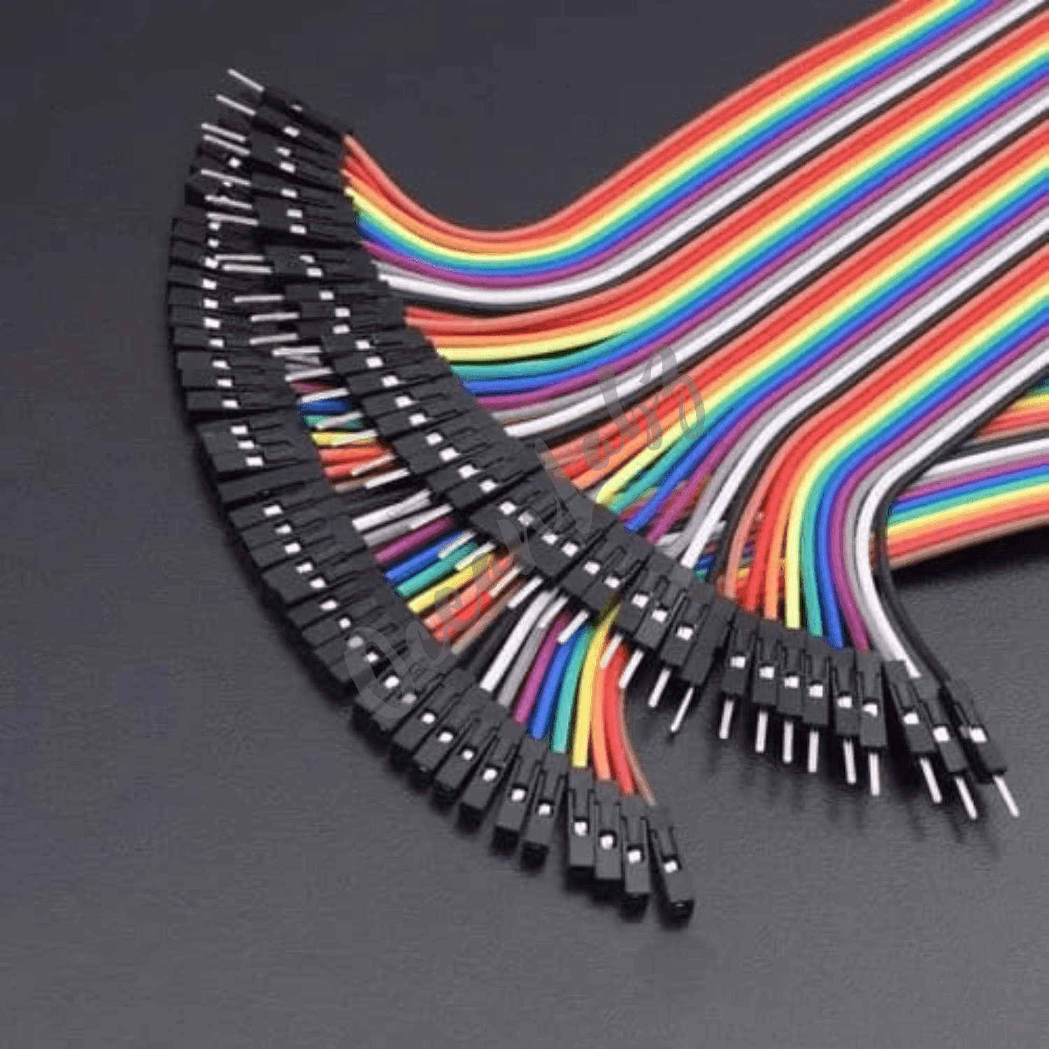 Male to Female Jumper wires 40 cables (1 Pcs)