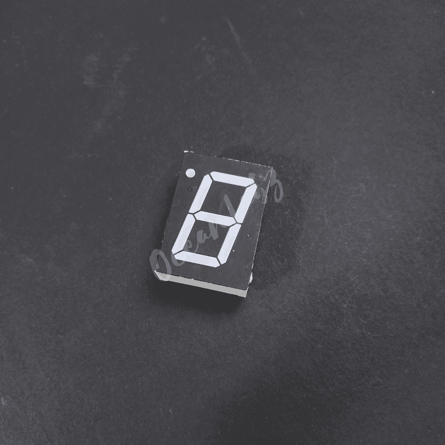7segment display red