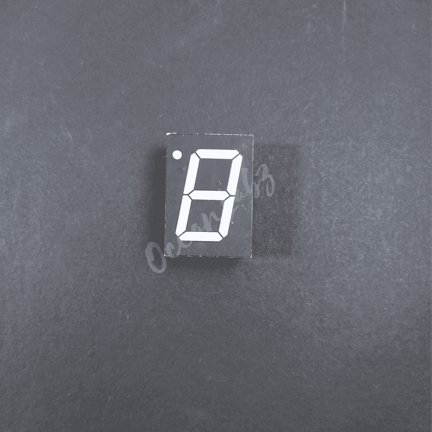 7segment display red