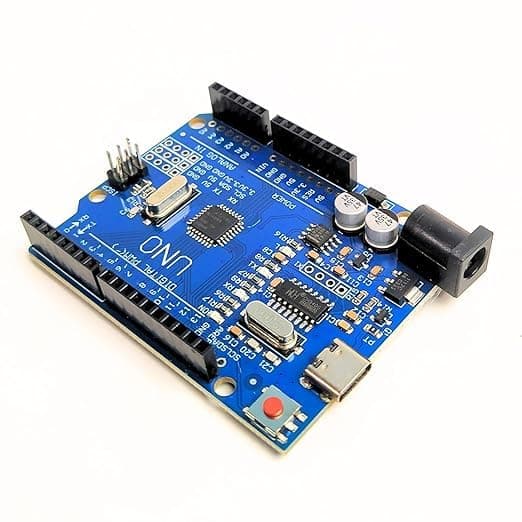 UNO R3 SMD Development Board with Type-C USB | ATmega328P Microcontroller Board | Compatible with UNO IDE & Shields (Fully Tested)