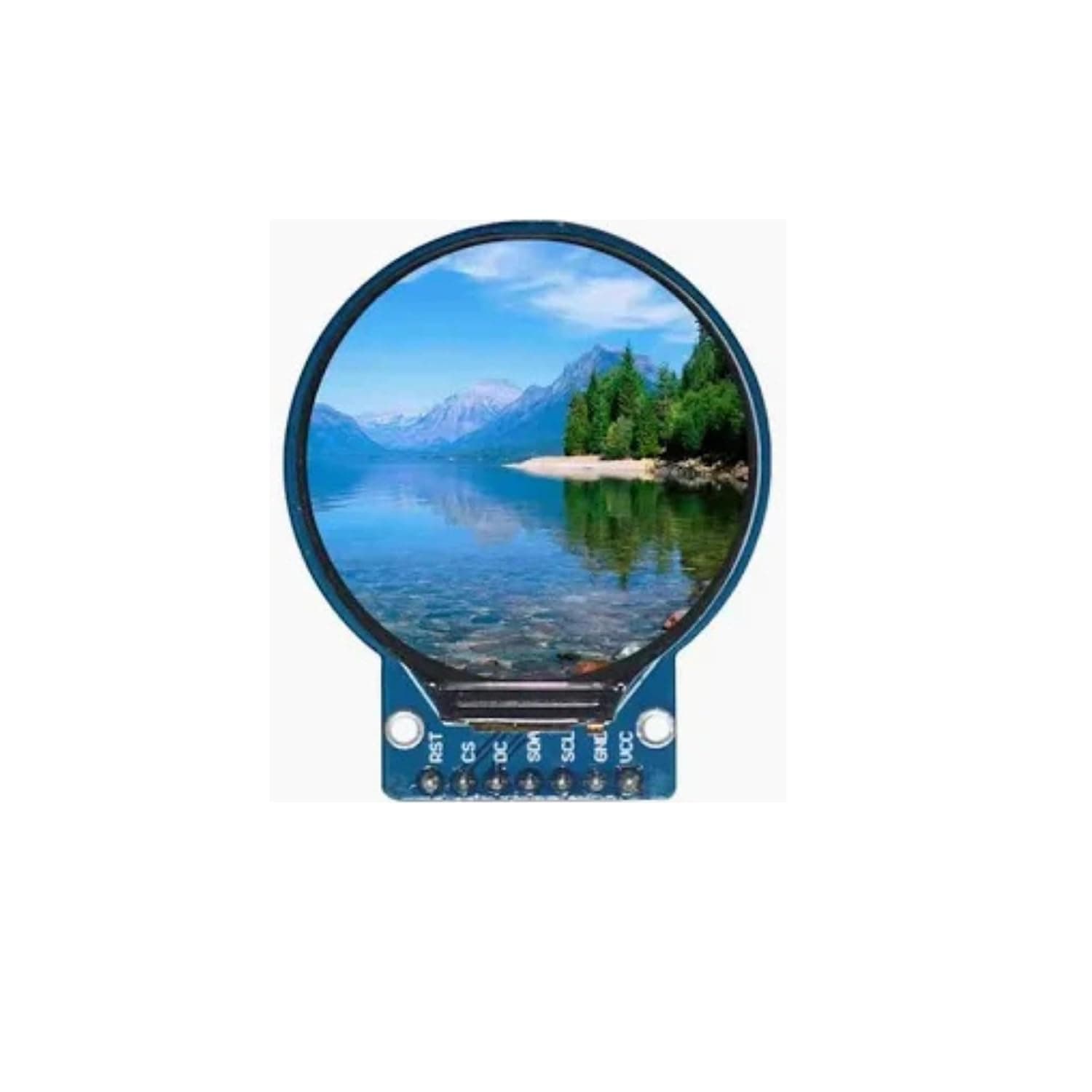 TFT Display 1.28 Inch Round TFT LCD Display | 240x240 IPS GC9A01 SPI Interface | High-Resolution Color Screen for UNO and Embedded Projects
