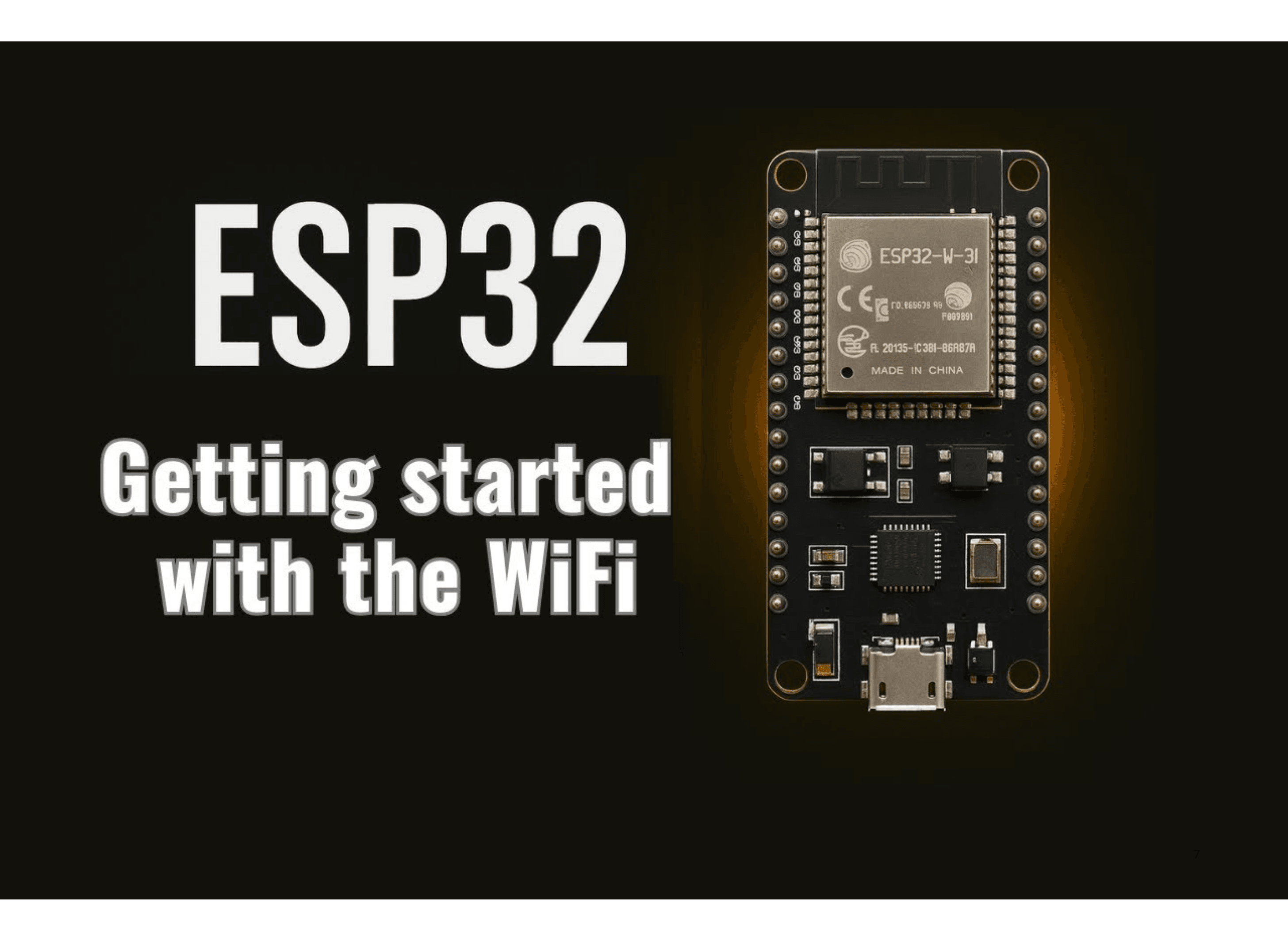 Getting Started with ESP32 Wi-Fi